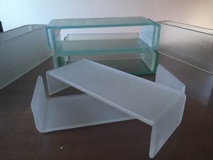 蒙砂U型玻璃